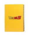 DRAGON BALL Z - Yellow - Notebook Effet Lenticulaire 3D - vue de profil