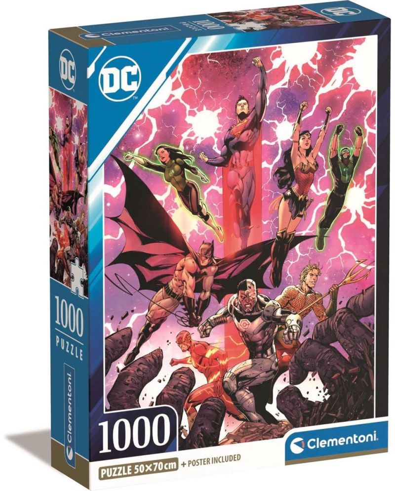 DC - La Justice League - Puzzle 1000P - vue principale