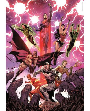 DC - La Justice League - Puzzle 1000P - vue de face