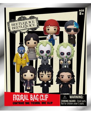 Présentoir complet Foam Bag Clip Beetlejuice 2 licence Horreur