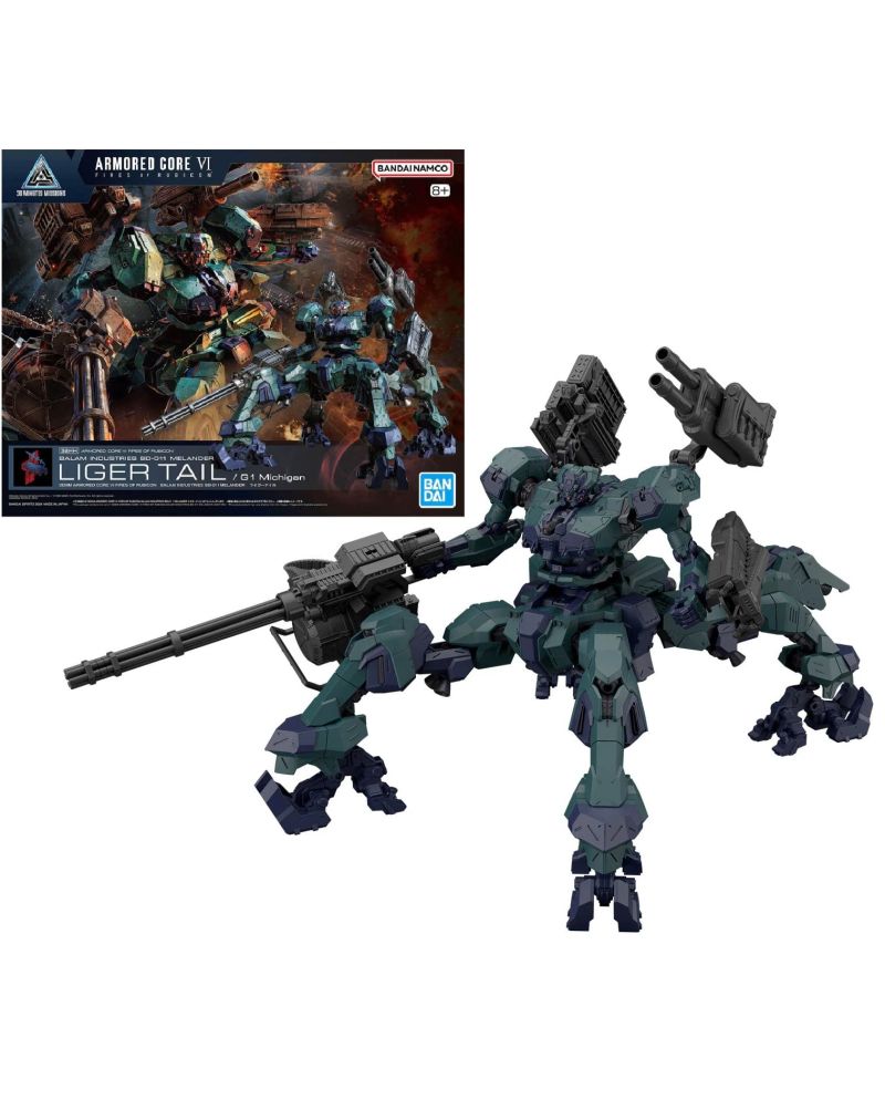 Model Kit 30MM BD-011 Melander Liger Tail Armored Core VI - vue principale