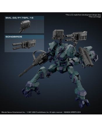 30MM BD-011 Armored Core VI - vue rapprochée des articulations