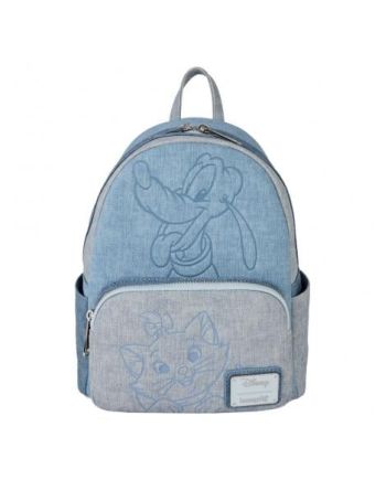 DISNEY - Chiens et Chats "Faux Denim" - Mini Sac à Dos LoungeFly - vue principale