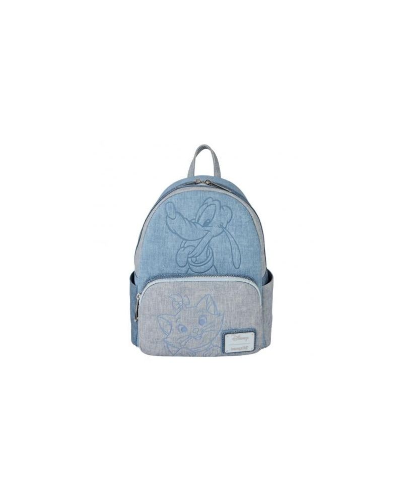 DISNEY - Chiens et Chats "Faux Denim" - Mini Sac à Dos LoungeFly - vue principale