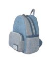DISNEY - Chiens et Chats "Faux Denim" - Mini Sac à Dos LoungeFly - vue de face