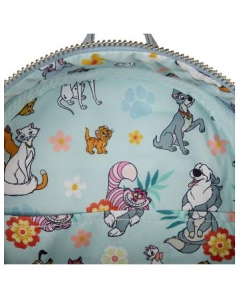 DISNEY - Chiens et Chats "Faux Denim" - Mini Sac à Dos LoungeFly - vue de detail
