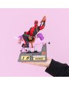 DEADPOOL - Licorne - Calendrier Perpétuel 3D en Résine - vue de profil