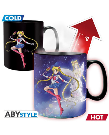 SAILOR MOON - Sailor & Chibi - Mug Heat Change 460ml