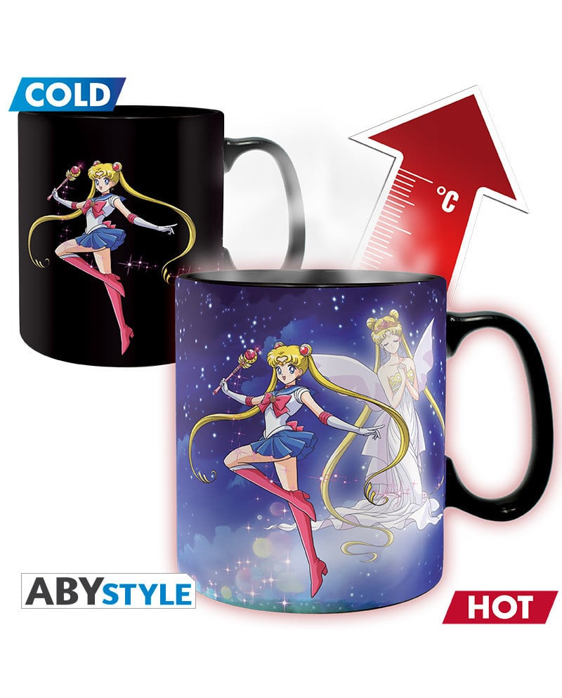 SAILOR MOON - Sailor & Chibi - Mug Heat Change 460ml