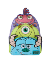 MONSTRE ET CIE - Bob, Sulley et Randall - Mini Sac à Dos LoungeFly - vue principale