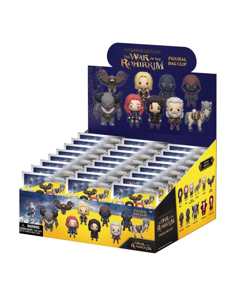 SEIGNEUR DES ANNAUX GUERRE ROHIRRIM -3D Foam Bag Clip (Display 24 Pcs) - vue principale