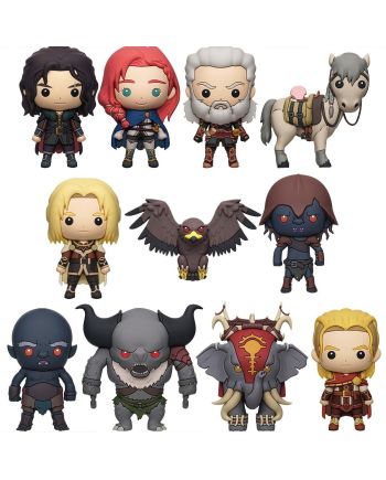 SEIGNEUR DES ANNAUX GUERRE ROHIRRIM -3D Foam Bag Clip (Display 24 Pcs) - vue de dos