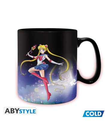 SAILOR MOON - Sailor & Chibi - Mug Heat Change 460ml