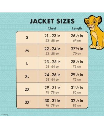 DISNEY - Roi Lion - Veste LoungeFly (M) - vue de detail