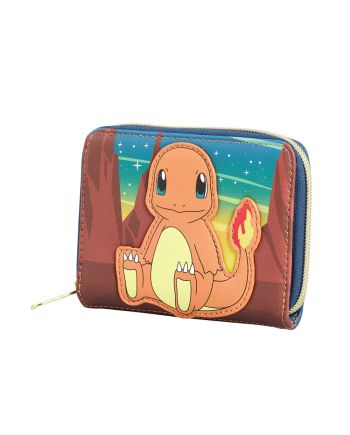 POKEMON - Salamèche - Portefeuille LoungeFly - vue de face