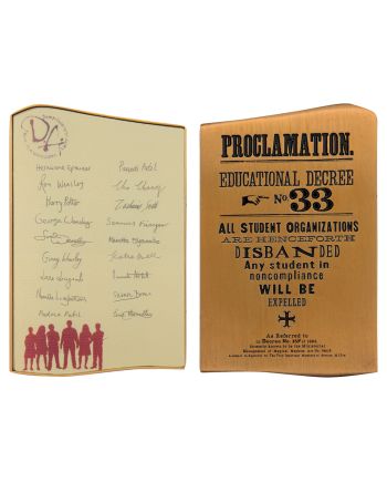 HARRY POTTER - Armée de Dumbledore - Lingot Edition Limitée - vue de face