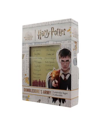 HARRY POTTER - Armée de Dumbledore - Lingot Edition Limitée - vue de dos