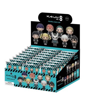 Kaiju No 8 - 3D Foam Bag Clip (Display 24 Pcs) - vue principale