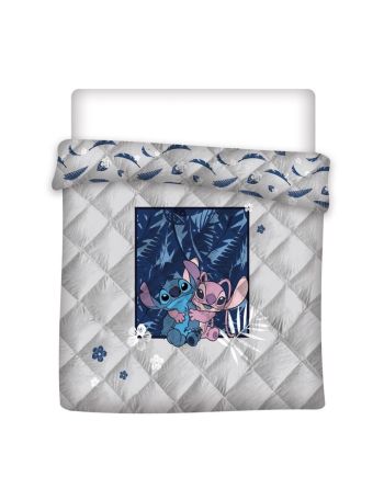 LILO & STITCH - Angel & Stitch - Couverture en Quilt 240x220cm - vue principale