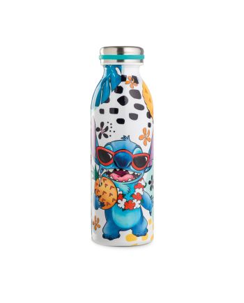 STITCH - Bouteille en Acier Inoxydable 500ml - Blanc - vue de face