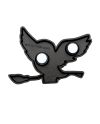 HARRY POTTER - Hedwige - Magnet en Métal 7cm - vue de profil
