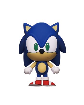 SONIC - Sonic debout - Aimant à collectionner en mousse 3D - vue principale