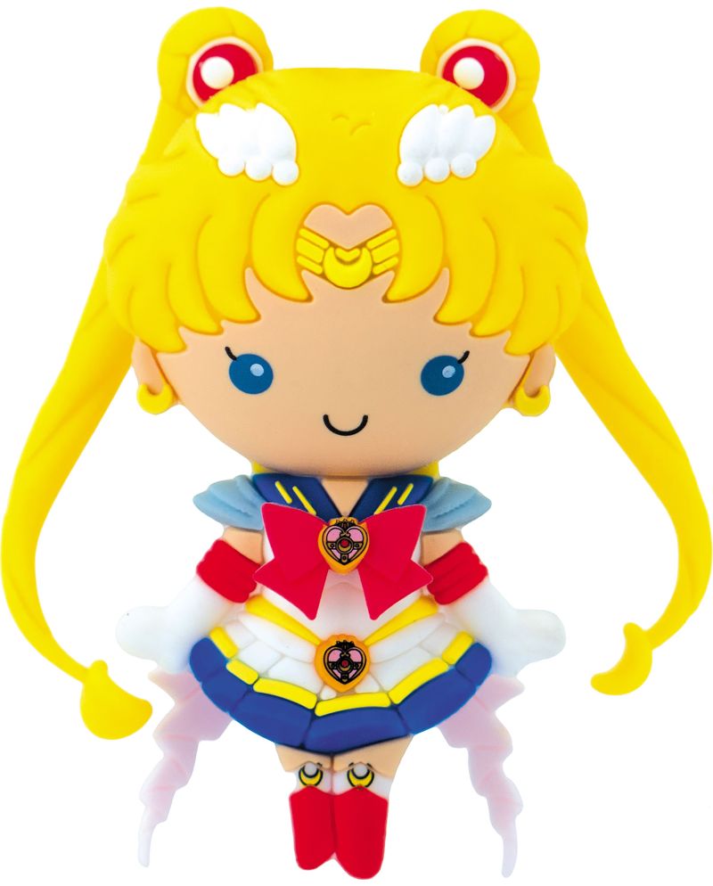 SAILOR MOON - Super Sailor Moon - Aimant à collectionner en mousse 3D - vue principale