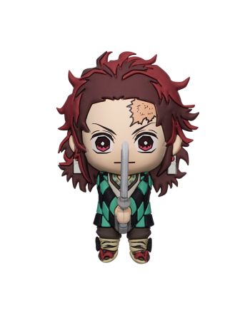 DEMON SLAYER - Bloody Tanjiro - Aimant à collectionner en mousse 3D - vue principale