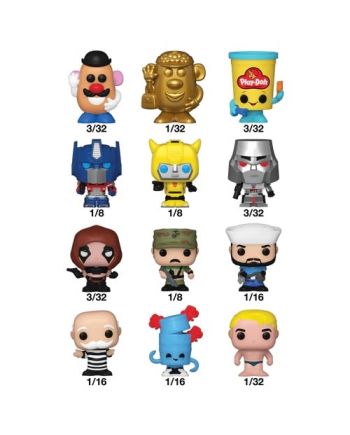 RETRO TOYS - Mystery Bitty Pop (Box 32 pièces) - vue de face