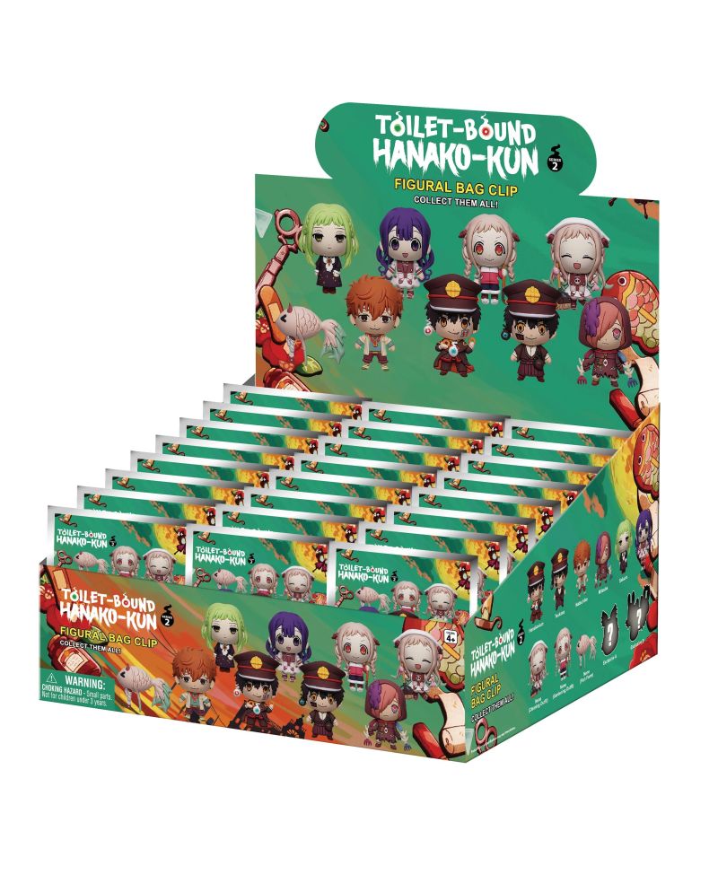 TOILET BOUND HANAKO KUN - Charm Bag Clip (Display 24 Pcs) - vue principale
