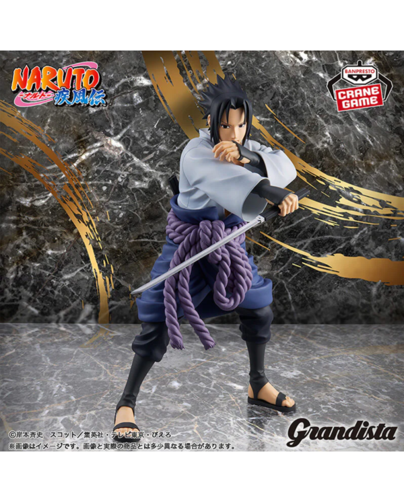 Figurine Sasuke Uchiwa – Naruto Shippuden Grandista