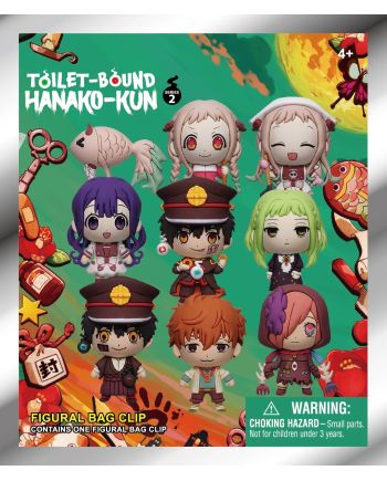 TOILET BOUND HANAKO KUN - Charm Bag Clip (Display 24 Pcs) - vue de profil