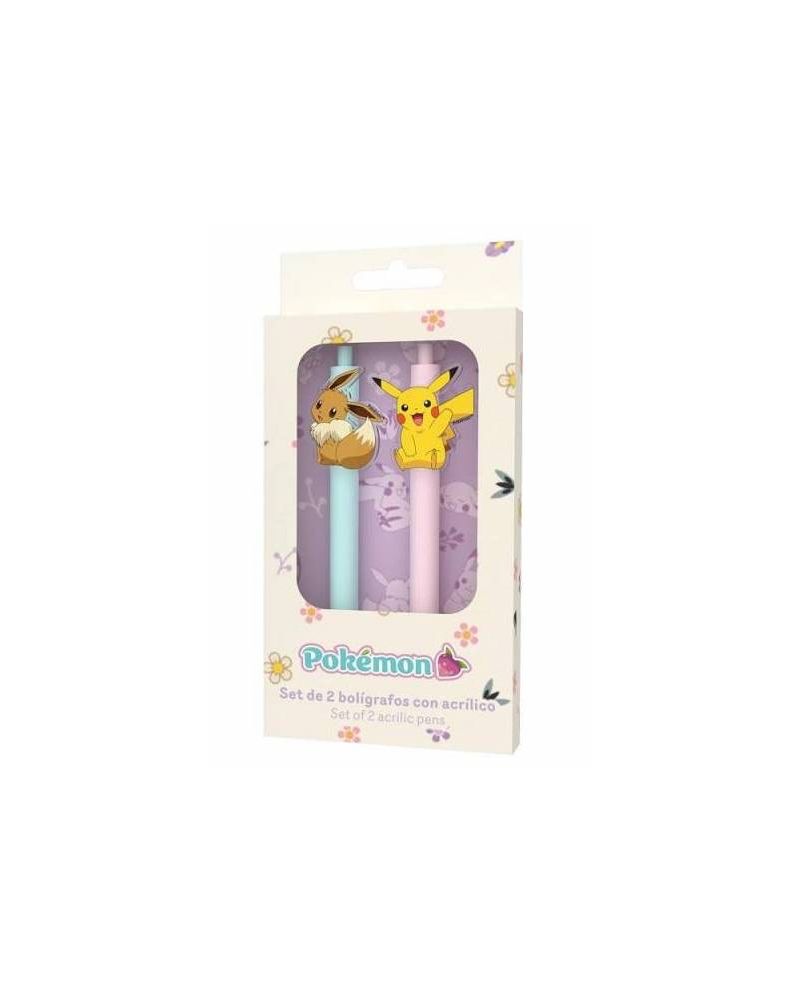 POKEMON - Collection Flower - Set de 2 Stylos à Bille - vue principale