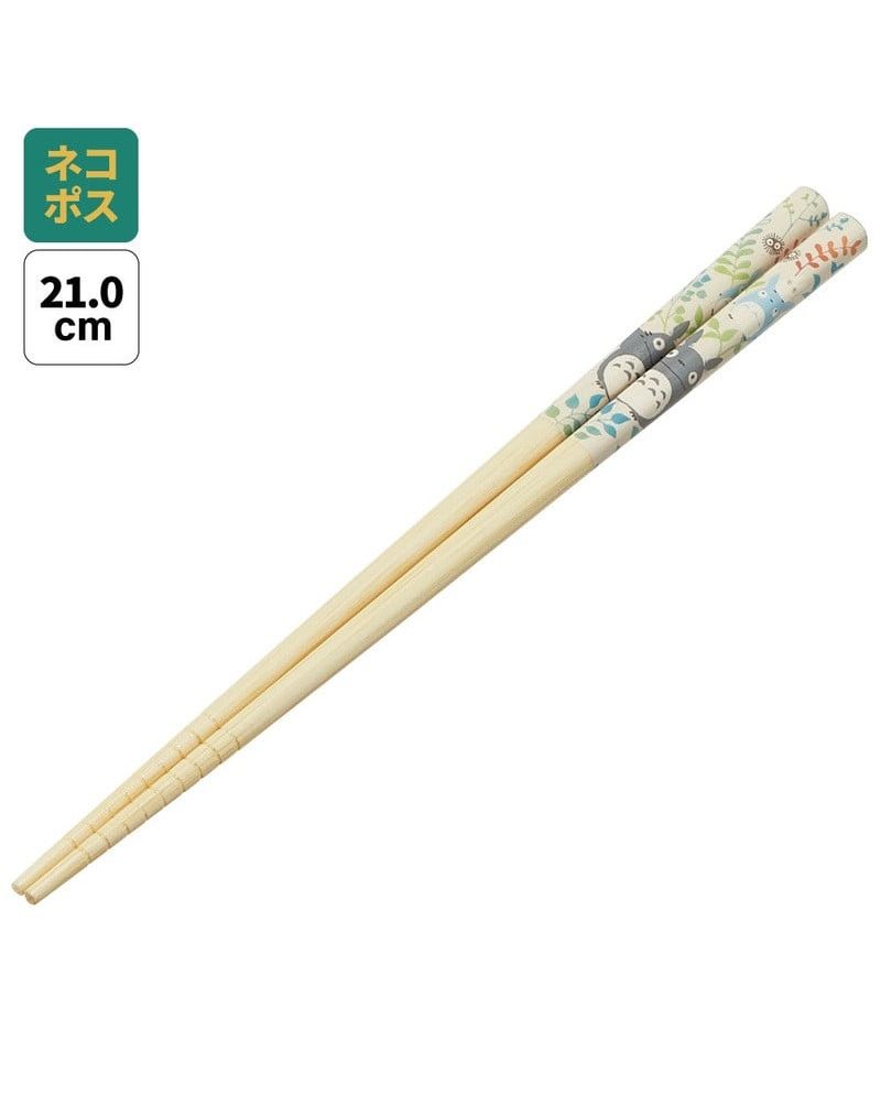 MON VOISIN TOTORO - Totoro Feuilles - baguettes 21cm - vue principale