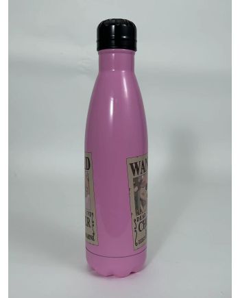 ONE PIECE - Chopper Wanted - Bouteille en métal - 540 ml - vue de detail