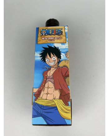 ONE PIECE - Luffy Wanted - Bouteille en métal - 540 ml - vue du packaging