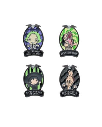 BEETLEJUICE - Set de 4 Pin's - vue principale