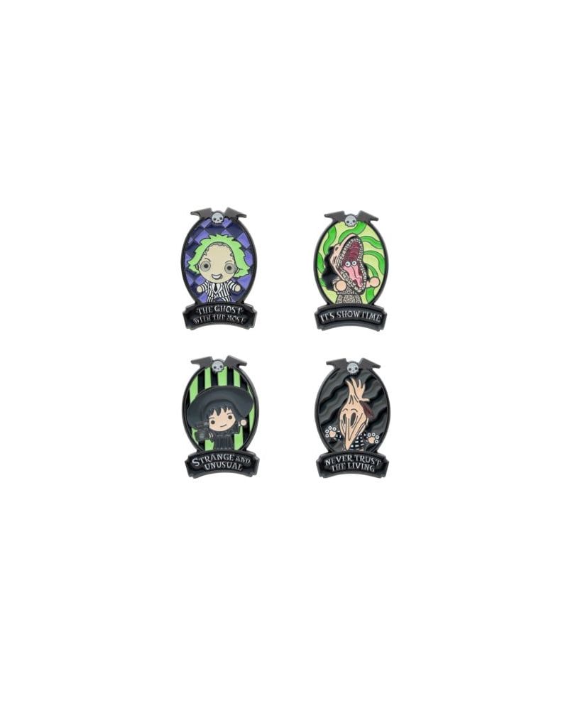 BEETLEJUICE - Set de 4 Pin's - vue principale