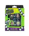 BEETLEJUICE - Set de 4 Pin's - vue de face