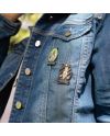 BEETLEJUICE - Set de 4 Pin's - vue de profil