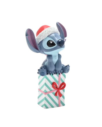 STITCH - Décoration de Noël - Cadeau - Figurine - vue de profil