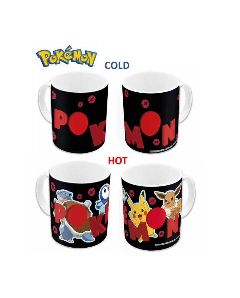 POKEMON - Team - Heat Change Mug - 11 Oz
