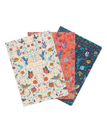 FRIDA KAHLO - Pack de 3 Notebooks - Format A5 - vue principale