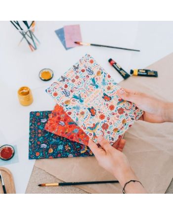 FRIDA KAHLO - Pack de 3 Notebooks - Format A5 - vue de face