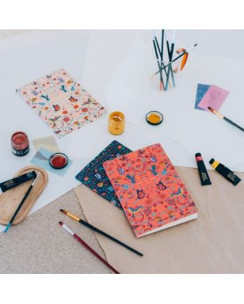 FRIDA KAHLO - Pack de 3 Notebooks - Format A5 - vue de dos