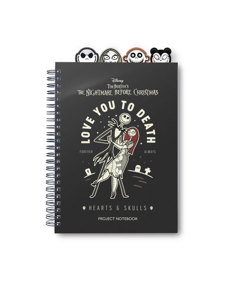 L'ETRANGE NOEL de Mr Jack - Notebook Format A5 + Intercalaires - vue principale
