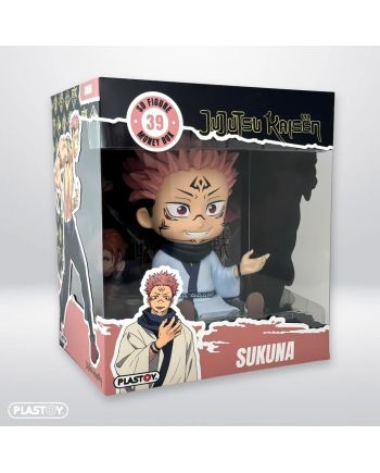 JUJUTSU KAISEN - Sukuna - Tirelire PVC 15cm - vue de face