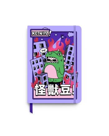 KETNIPZ - Crocodile - Notebook Premium - Format A5 - vue principale