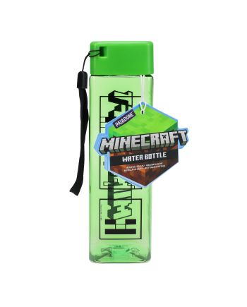 MINECRAFT - Creeper - Bouteille d'Eau Shaped - vue de dos