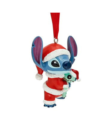 STITCH & SCRUMP - Décoration de Noël - Figurine - vue de profil